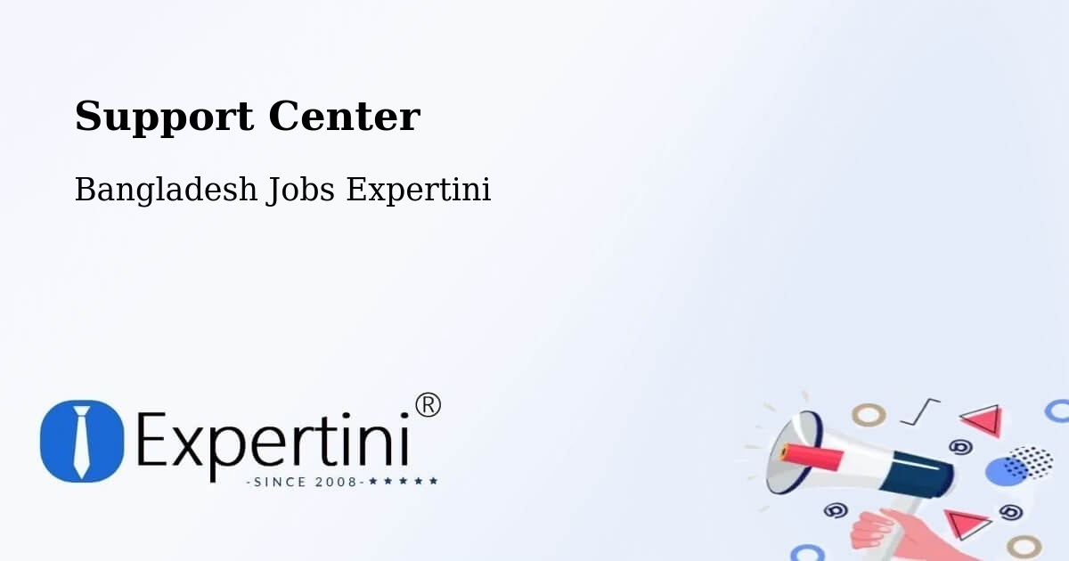 Support Services – Mymensingh - Bangladesh Jobs Expertini
